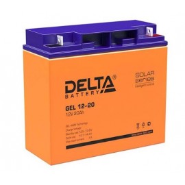 12V / 20Ah, аккумулятор для UPS, Delta GEL 12-20