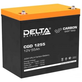 12V / 55Ah, аккумулятор для UPS, Delta CGD 1255
