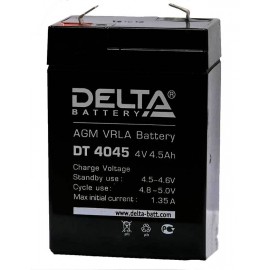 4V / 4.5Ah, аккумулятор для UPS, Delta DT 4045 (F1)