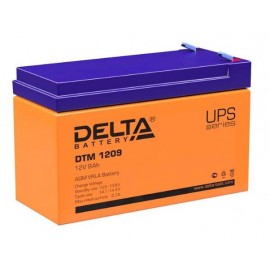 12V / 9Ah, аккумулятор для UPS, Delta DTM 1209