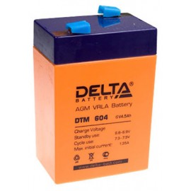 6V / 4.5Ah, аккумулятор для UPS, Delta DTM 6045