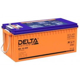 12V / 200Ah, аккумулятор для UPS, Delta GEL 12-200