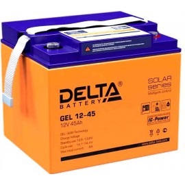 12V / 45Ah, аккумулятор для UPS, Delta GEL 12-45