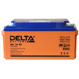 12V / 65Ah, аккумулятор для UPS, Delta GEL 12-65