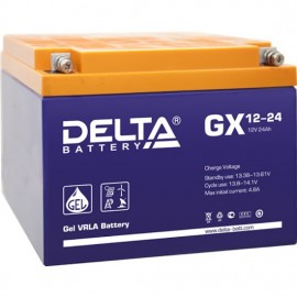 12V / 24Ah, аккумулятор для UPS, Delta GX 12-24