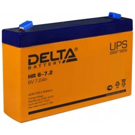 6V / 7.2Ah, аккумулятор для UPS, Delta HR 6-7.2