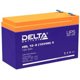 12V / 9Ah, аккумулятор для UPS, Delta HRL 12-9 (1234W) X