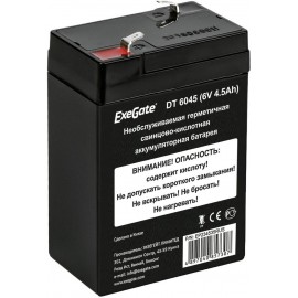 6V / 4.5Ah, аккумулятор для UPS, ExeGate DT 6045 EP234535RUS