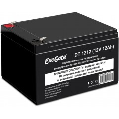 12V / 12Ah, аккумулятор для UPS, ExeGate DT 1212 ES255176RUS