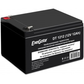 12V / 12Ah, аккумулятор для UPS, ExeGate DT 1212 ES255176RUS
