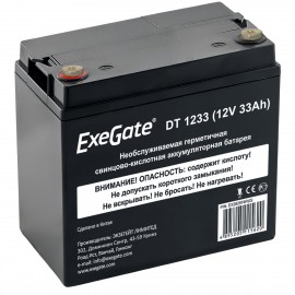 12V / 33Ah, аккумулятор для UPS, ExeGate DT 1233 EX282974RUS
