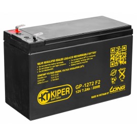 12V / 7.2Ah, аккумулятор для UPS, Kiper GP-1272 28W (F1)