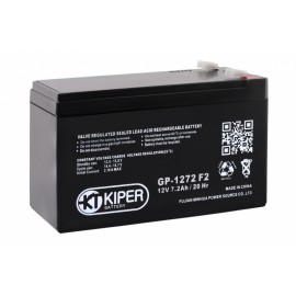 12V / 7.2Ah, аккумулятор для UPS, Kiper GP-1272 (F2)