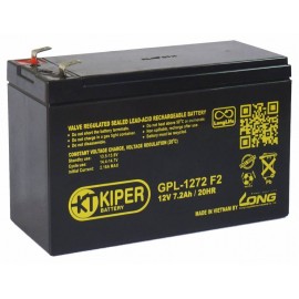 12V / 7.2Ah, аккумулятор для UPS, Kiper GPL-1272 F2