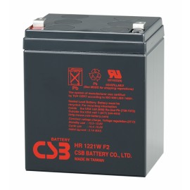 12V / 5.5Ah, аккумулятор для UPS, Kiper HR-1221W (F2)