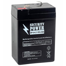 12V / 5Ah, аккумулятор для UPS, Security Power SP 12-5 (F1)
