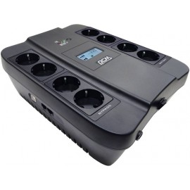 ИБП PowerCom Spider SPD-750U LCD, 750VA (4 + 4 Schuko)