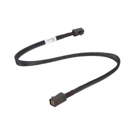 Кабель miniSAS 0.8м Broadcom 05-26113-00, черный