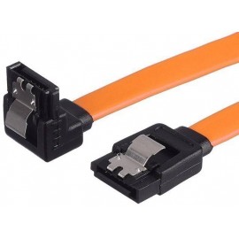 Кабель SATA 0.5м GoPower 00-00029042, угловой