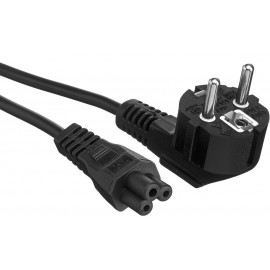 Кабель НОУТБУК - сеть 220V, 1.8м, ExeGate Power PC5-1,8P VDE-250V-3*0.5mm2 EP280679RUS (IEC C5)