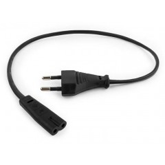 Кабель НОУТБУК, аудио/видео - сеть 220V, 0.5м, Gembird/Cablexpert PC-184/2-0.5M