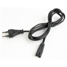 Кабель НОУТБУК, аудио/видео - сеть 220V, 1м, Gembird/Cablexpert PC-184-VDE-1M