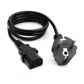 Кабель компьютер - сеть 220V, 1м, Gembird/Cablexpert PC-186-1M