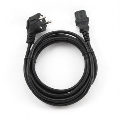 Кабель компьютер - сеть 220V, 10м, Gembird/Cablexpert PC-186-VDE-10M