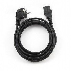 Кабель компьютер - сеть 220V, 10м, Gembird/Cablexpert PC-186-VDE-10M