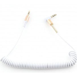 Кабель Jack3.5 (M) - Jack3.5 (M) Gembird/Cablexpert CCAB-02-35MMLC-1.8MW, 1.8м, белый