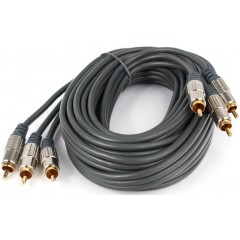 Кабель 3xRCA (M) - 3xRCA (M) Gembird/Cablexpert CCAP-303-15, 4.5м, черный