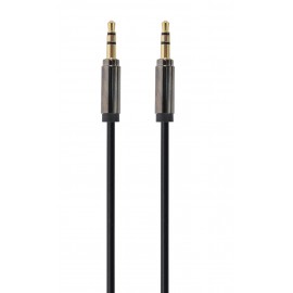 Кабель Jack3.5 (M) - Jack3.5 (M) Gembird/Cablexpert CCAP-444-0.75M, 0.75м, черный