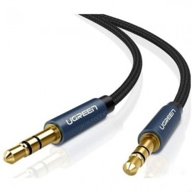 Кабель Jack3.5 (M) - Jack3.5 (M), Ugreen AV112 10686, 1.5м, Blue