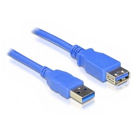 Кабель удлинитель USB3.0 (M) - USB3.0 (F), 3м, 5bites UC3011-030F, синий