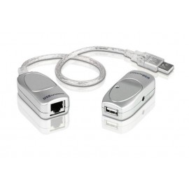 Удлинитель USB2.0 по витой паре ATEN UCE60-A, AM-AF/RJ45Fx2