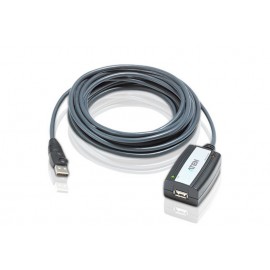 Кабель удлинитель USB2.0 (M) - USB2.0 (F), 5м, ATEN UE250, активный