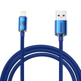 Кабель Lightning (M) - USB2.0 (M), 2м, Baseus CAJY000103, Blue