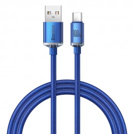Кабель USB2.0 (M) - USB2.0 Type-C (M), 1.2м, Baseus CAJY000403, Blue