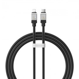 Кабель Lightning (M) - USB2.0 Type-C (M), 1м, Baseus CAKW000001, черный