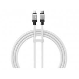 Кабель Lightning (M) - USB2.0 Type-C (M), 1м, Baseus CAKW000002, белый