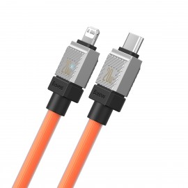 Кабель Lightning (M) - USB2.0 Type-C (M), 1м, Baseus CAKW000007, оранжевый