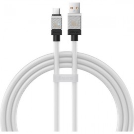 Кабель USB2.0 (M) - USB2.0 Type-C (M), 2м, Baseus CAKW000702, белый