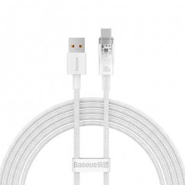 Кабель USB2.0 (M) - USB2.0 Type-C (M), 1м, Baseus CATS010402, белый