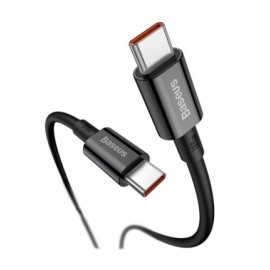 Кабель USB2.0 (M) - USB2.0 Type-C (M), 1м, Baseus CATYS-B01, черный