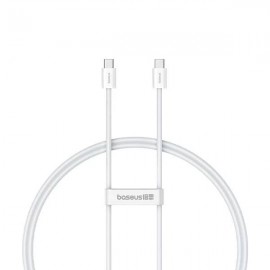 Кабель USB Type-C (M) - USB Type-C (M), 1м, Baseus P10365200211-02, белый