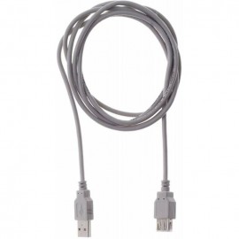 Кабель удлинитель USB2.0 (M) - USB2.0 (F), 3м, Buro BHP RET USB_AF30, серый
