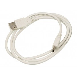 Кабель USB2.0 (M) - miniUSB2.0 (M), 1м, Buro USB2.0-M5P-1, серый