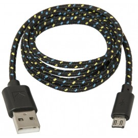 Кабель USB2.0 (M) - microUSB2.0 (M), 1м, Defender USB08-03T черный 87474