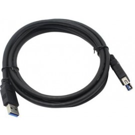 Кабель удлинитель USB3.0 (M) - USB3.0 (F), 1.8м, ExeGate EX-CC-USB3-AMAF-1.8 EX284932RUS, черный