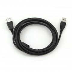 Кабель удлинитель USB2.0 (M) - USB2.0 (F), 3м, Gembird/Cablexpert CCF-USB2-AMAF-10, черный